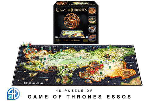 4d puzzle Game of Thrones: Essos 4d puzzle - cityscape